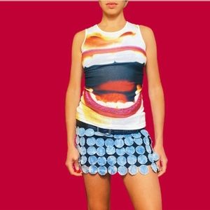 Vintage mouth screaming top